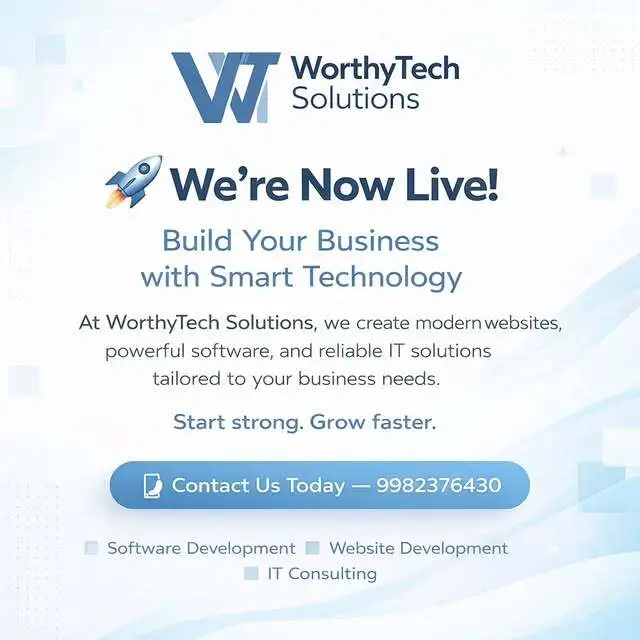 Innovate · Grow · Succeed with WorthyTech